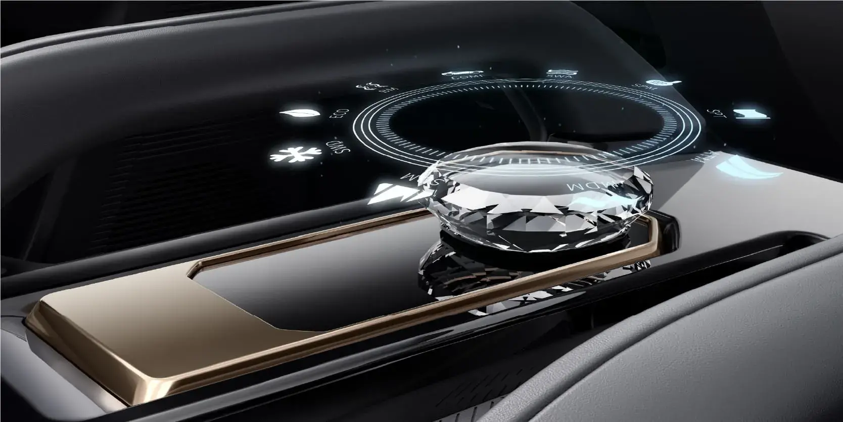 Modos de manejo iCAR suv eléctrico