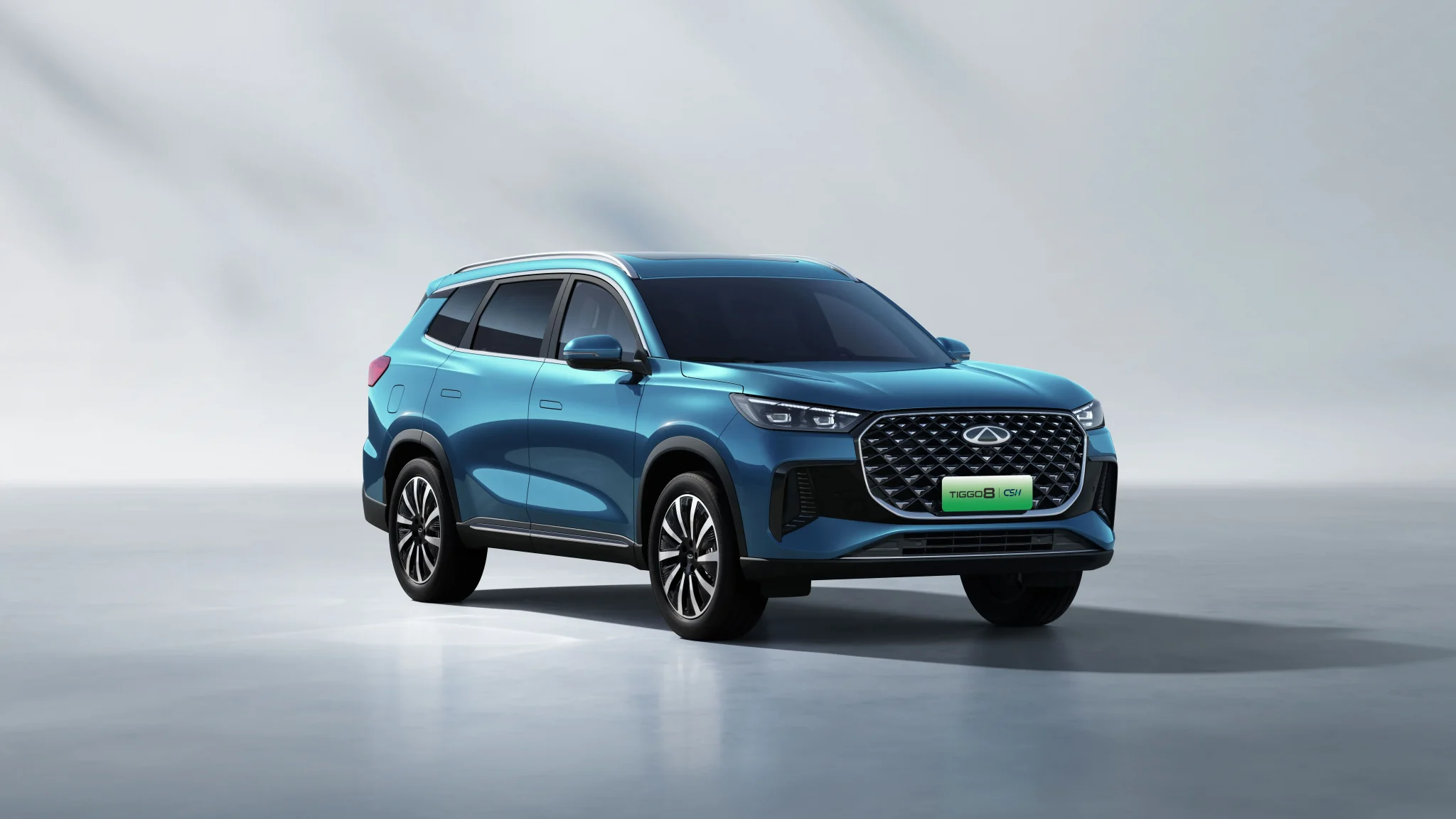 Camioneta Chery TIGGO 8 PHEV, SUV híbrido enchufable disponible en Colombia.