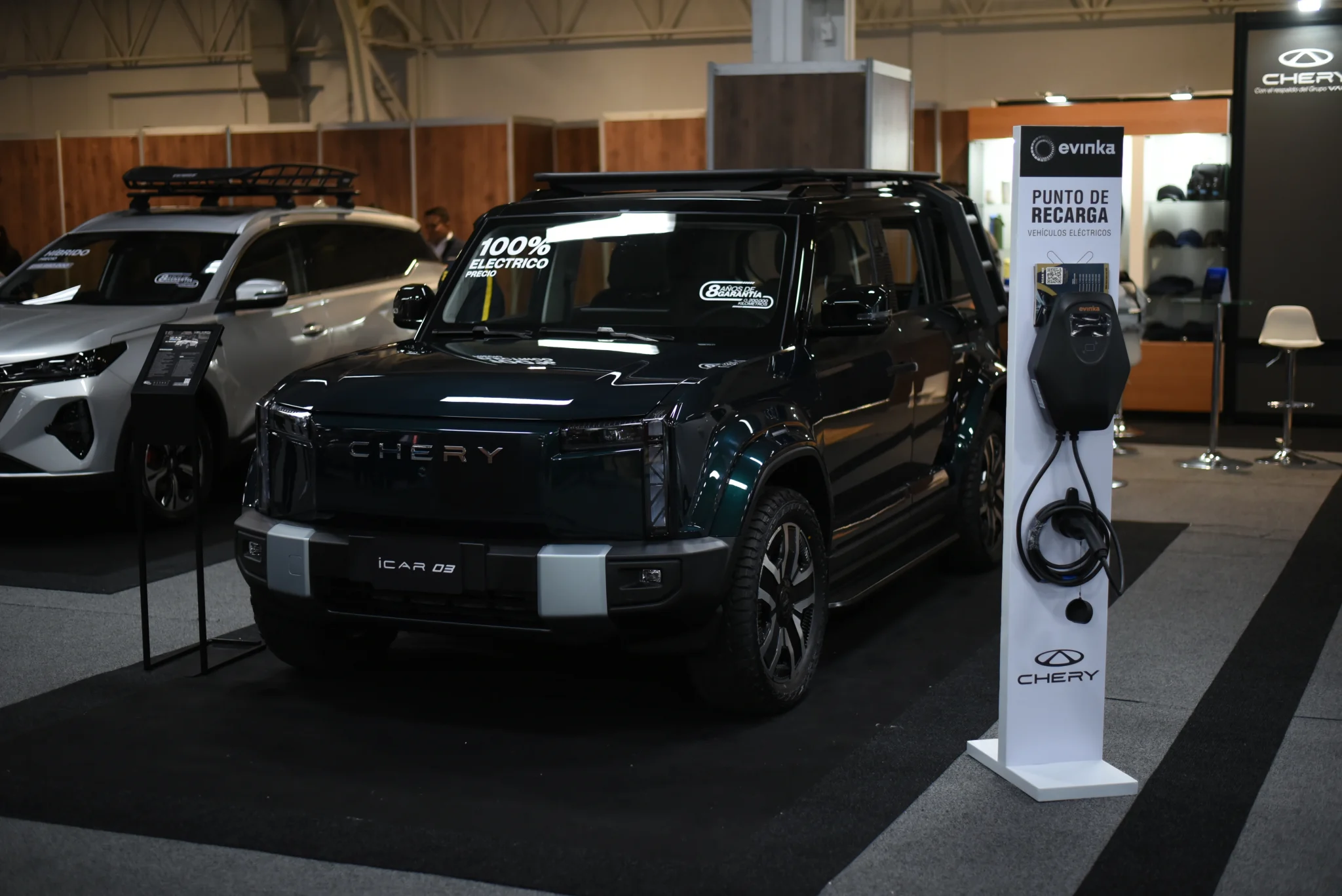 Chery iCar 03, SUV 100% eléctrico en el Salón del Automóvil 2025