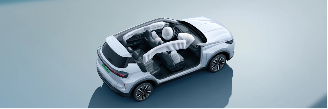 Equipamiento de airbags en la TIGGO 4