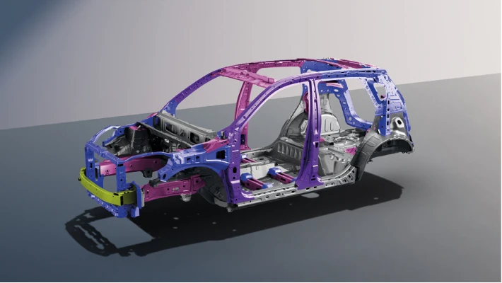 Carrocería tipo jaula de la TIGGO 4 CSH
