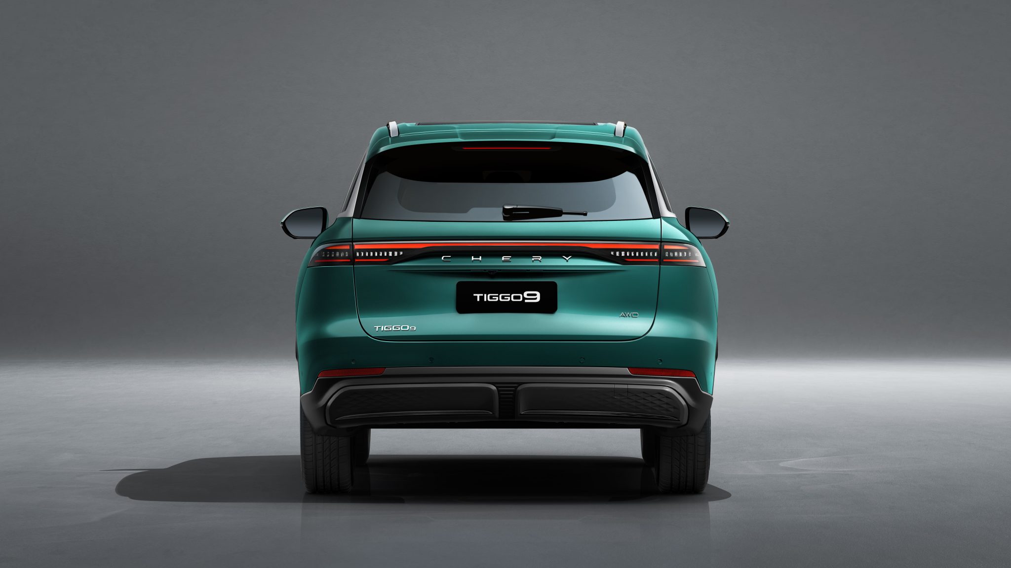 Chery Tiggo 9 CSH vista trasera