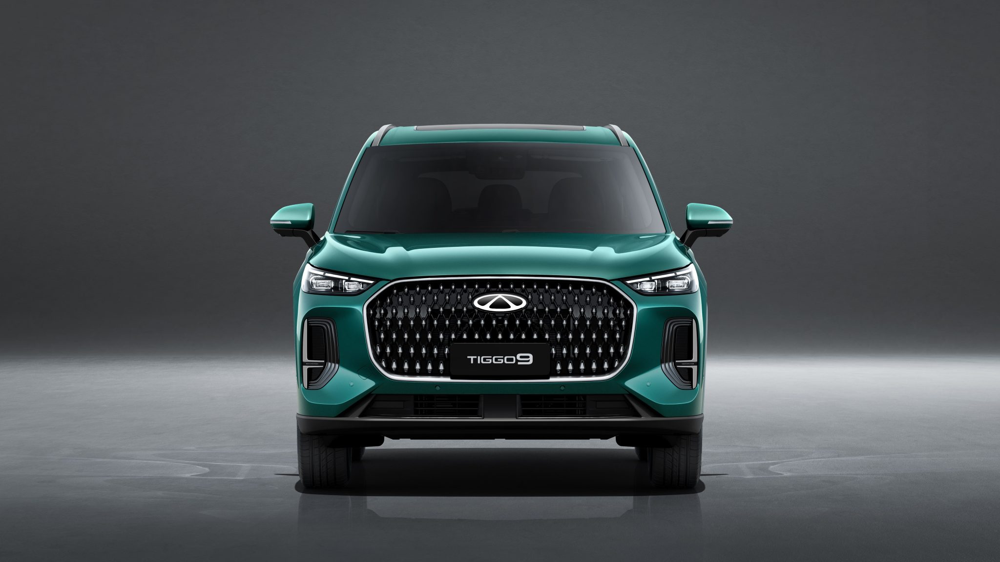 Chery Tiggo 9 CSH vista frontal