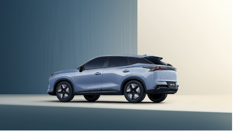 SUV eléctrica Chery E5, parte trasera