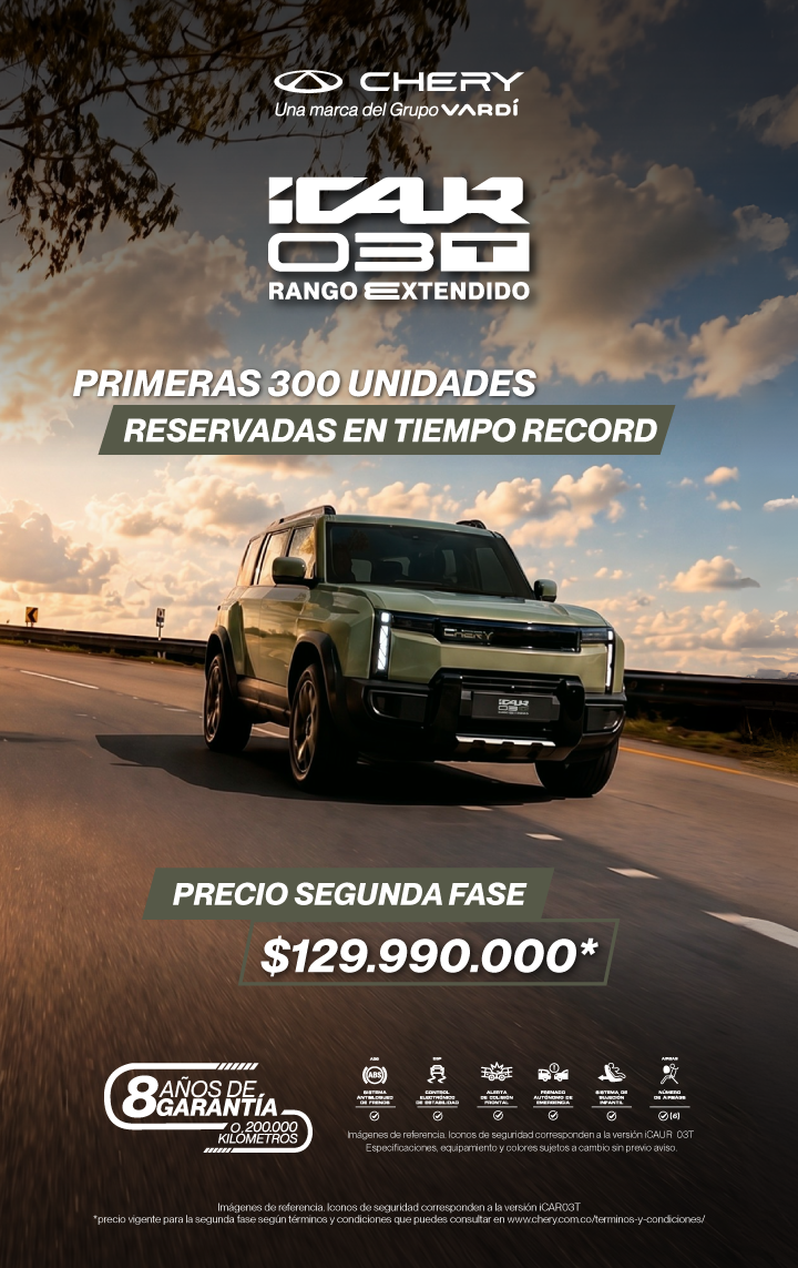 Chery iCAR 03T de rango extendido — primeras 300 unidades reservadas en tiempo récord y precio de segunda fase
